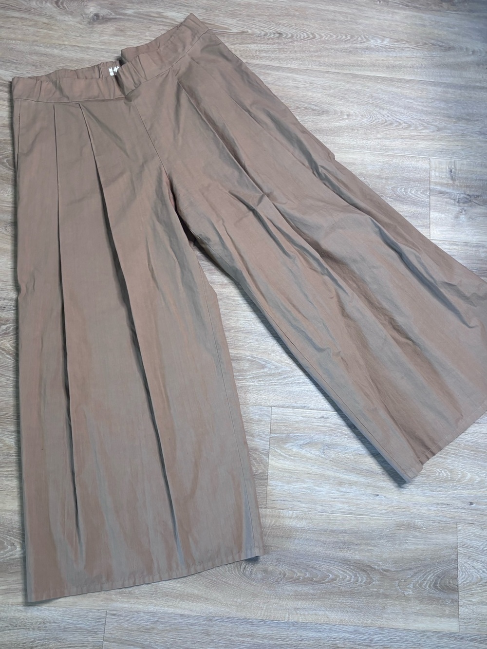 Labo.art Dalla Wide-Leg Pleated Trousers Size 0 Italian Minimalist - Picture 2 of 16